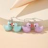 New Cute Duck White Cloud Stud Earrings Rainbow Delicate Clouds for Women Girls Ear Jewelry Wholesale Gifts Frog