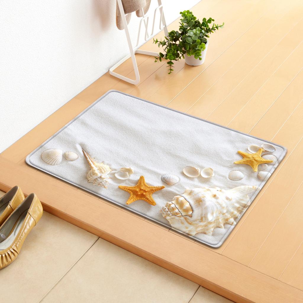 Creative Home Door Mat Water Absorbent Non-Slip Mat Living Room Kitchen Floor Mat Bedroom Carpet