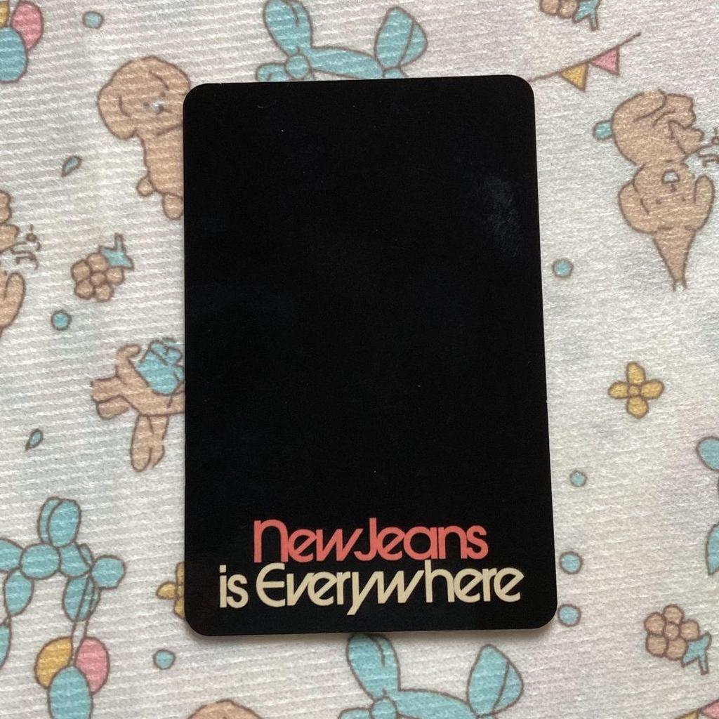 [USED] NewJeans 2nd week How Sweet Daniel Sanok trading card 1 piece