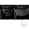 For Cadillac ATS 2013- Sedan Accessories Car Carbon Fiber Interior CD Radio Panel Trim Sticker Modification
