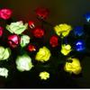 5-Pack Solar Rose Lights, Realistic LED Flowers, Waterproof Outdoor Solar Garden Lights for Yard Patio Lawn Decor