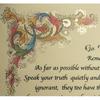 Desiderata Poem by Max Ehrmann On Handmade Florentine Paper (with 24k Gold Leaf Accent) Imported from Italy.