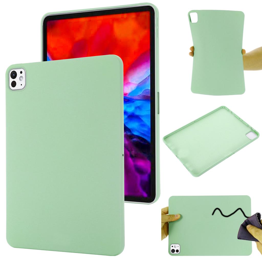 For iPad Pro 11 (2024) Case Liquid Silicone Anti-Scratch Tablet Cover