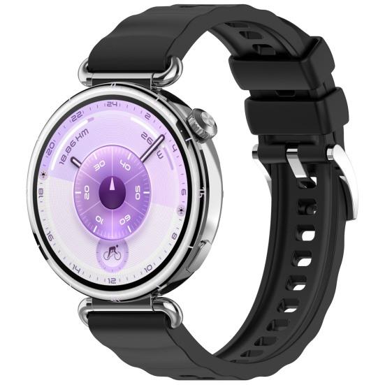 Silicone Watch Strap Replacement Compatible for Huawei Watch GT 6 41MM Adjustable Waterproof Breathable Women Men Smartwatch Sport Wristband Bracelet