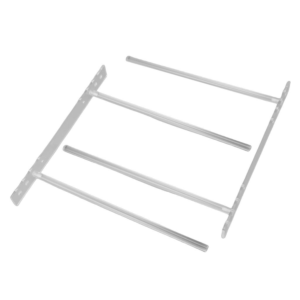 Cowboy Hat Rack Multifunctional Adjustable Acrylic Wall Mount Cowboy Hat Holder Organizer for Home