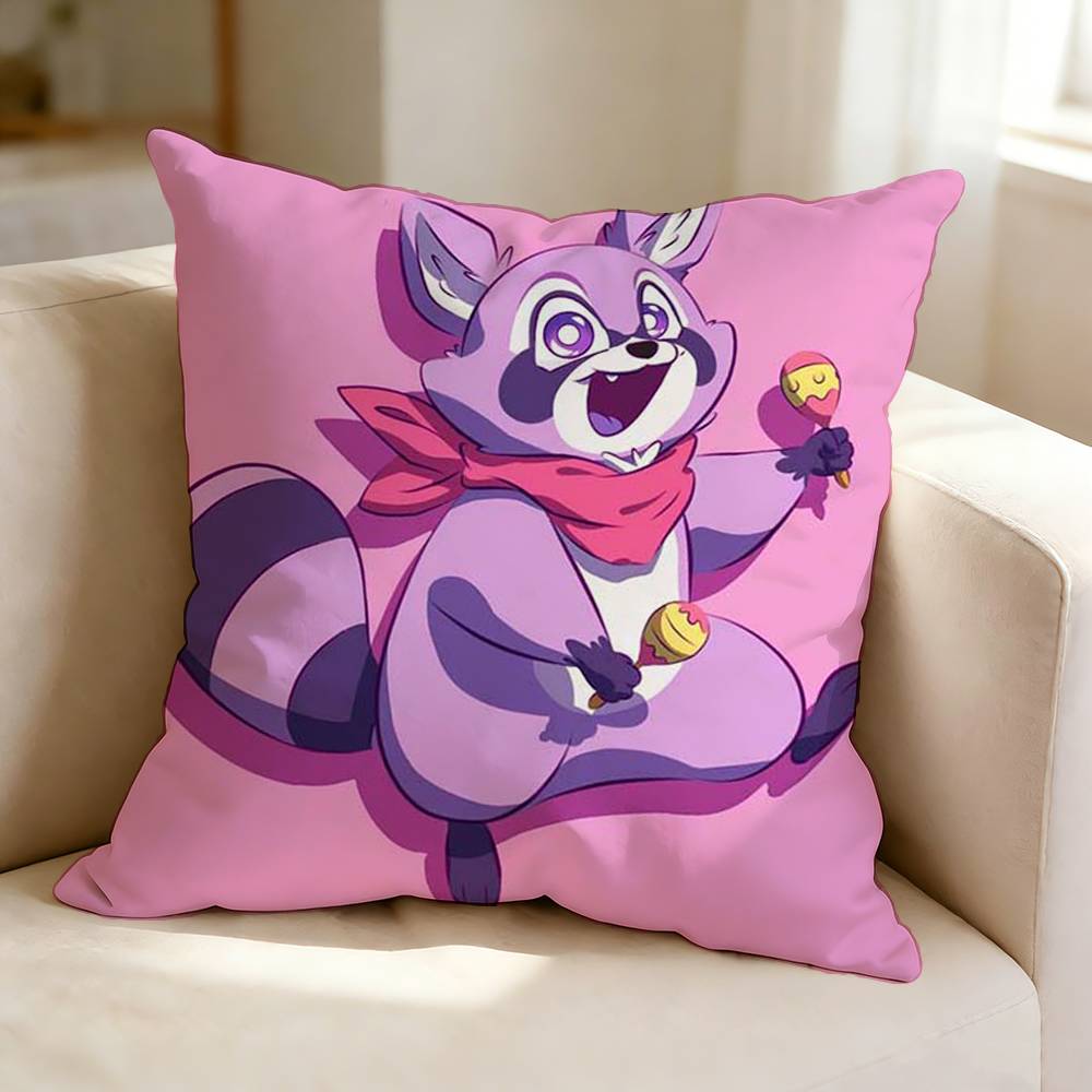 IIndigo Park game RRambley Square DoubleSided printed Pillow Case Bedroom Bedside Pillow Sofa Cushion Cover