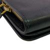 PRADA 1ZH048 Chain wallet leather Purse black leather Used