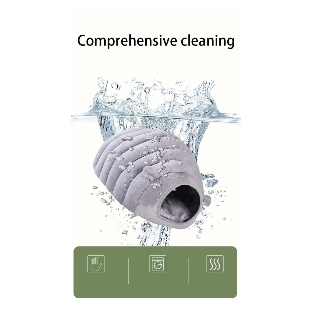 Covoraș pentru animale de companie Caterpillar, Closed In Winter, Îngroșat și călduros cu pluș, Pat