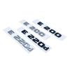 CBGFHTZE (Small Store) Black Silve Letters E200 E260 E300 E400 E220d E350e E300de 4Matic