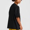 UNIQLO Murakami Collaboration Cartoon Plant Print Letter Short Sleeve T-Shirt Unisex Tops Black 427390-09