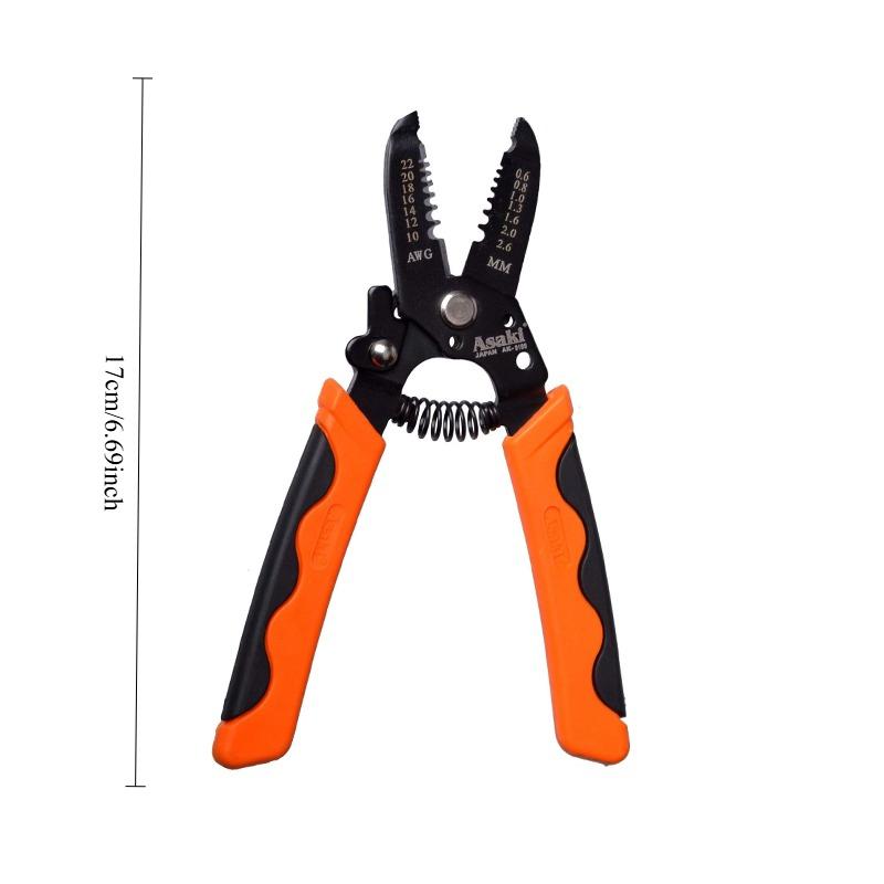 Multi Functional Dual Handle Wire Stripping Pliers Special Pliers for Wire Stripping Household Ethernet Cable Pliers Repair Tool
