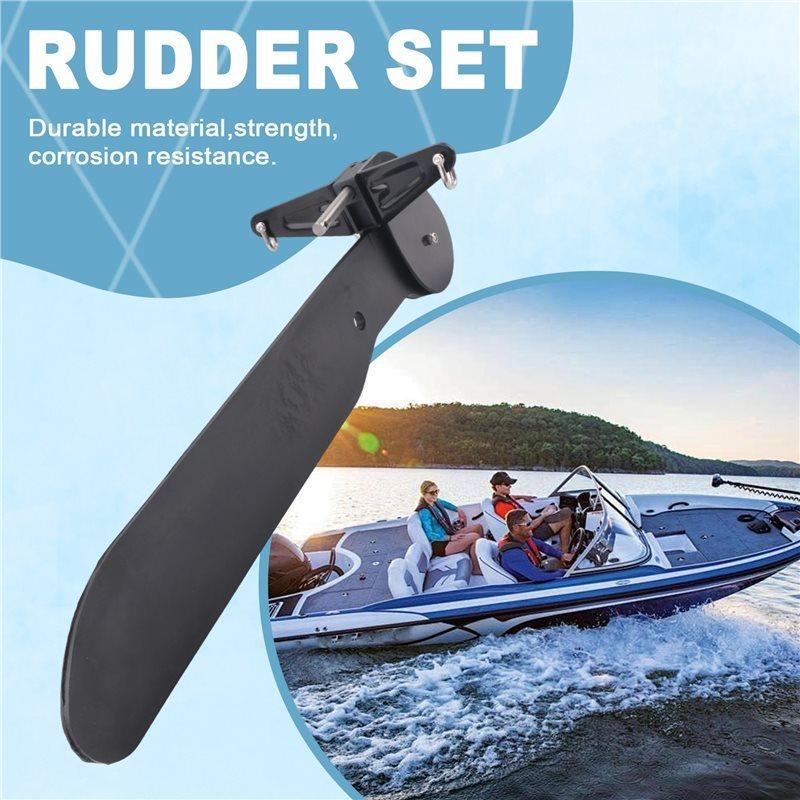 Ruder-Set Lenkungssteuerungs-Teile Werkzeugsatz Meeresboot Angelboot Kajak Heck-Richtungs-Ruder Heck