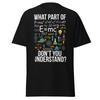 Funny Science Teacher T-Shirt - What Part Don't You Understand