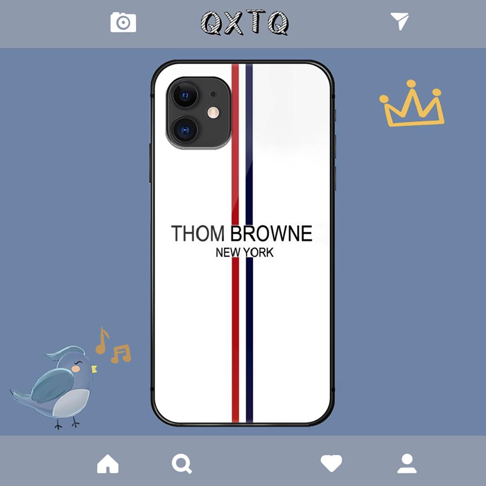 Thoms Fashion Brownes Brand Case For iPhone Samsung Galaxy Redmi Note S 17 16 15 14 13 20 24 25 54 Pro Max Ultra Fe Tempered Glass Cover