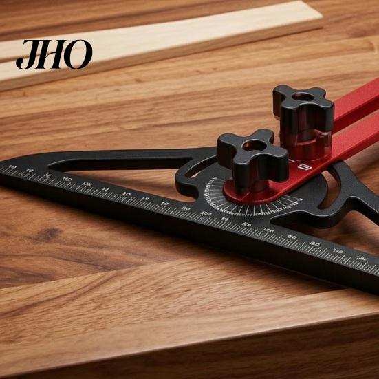 Flexibler Längen-Treppenmaßstab Hochfeste Luftfahrt-Aluminiumlegierung Trittschablone Werkzeug mit verstellbarem Verriegelungs-Schwenkendem Ende 8-60 Zoll Bereich