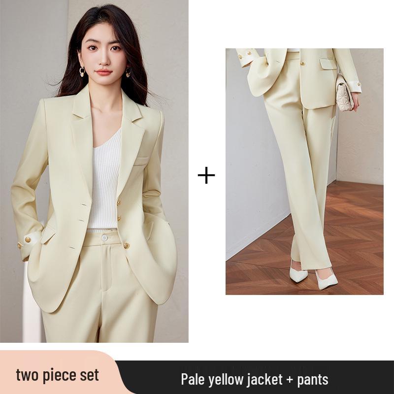 Dámský zeštíhlující profesionální oblek - Elegantní dvoudílný formální sako