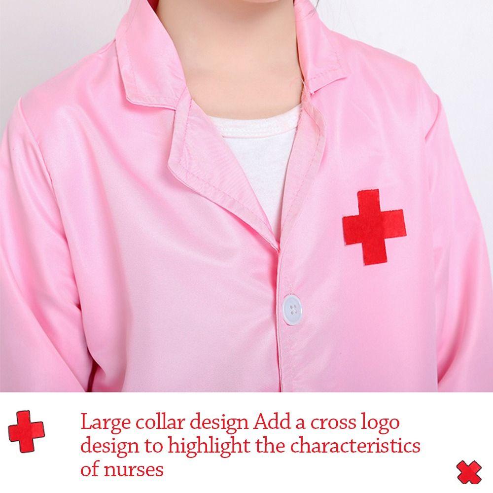 Professional Nurse Costume Set Doctor Nurse Cosplay Medical Scrubs  Costume Party