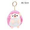 Adorable Cartoon Hedgehog Keychain 9/12cm Cute Portable Pendant for Backpack Luggage Key Holiday Gift