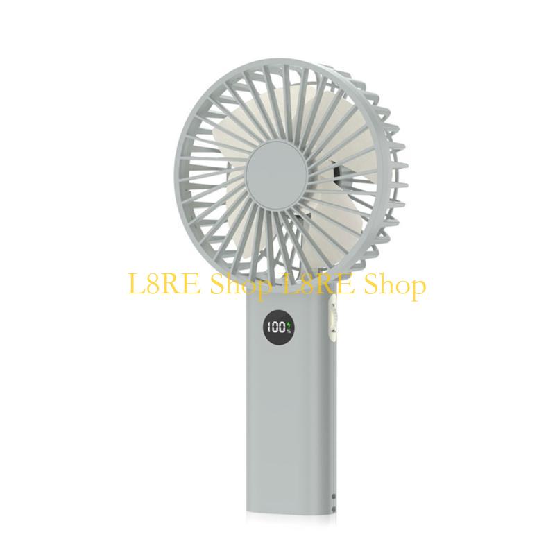 L8RE Practical Small Desktop Fan Small Comfortable Fan Bedroom Electric Fan Office Fan Small Cooling Fan for Hot Weather