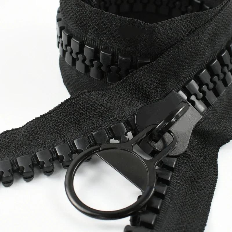 Meetee 20# 60-100cm Pryskyřičný zip Extra velký rozepínací zipy Kabát Bunda Stan Zipy Uzávěr Sada na opravu Oblečení Šicí příslušenství