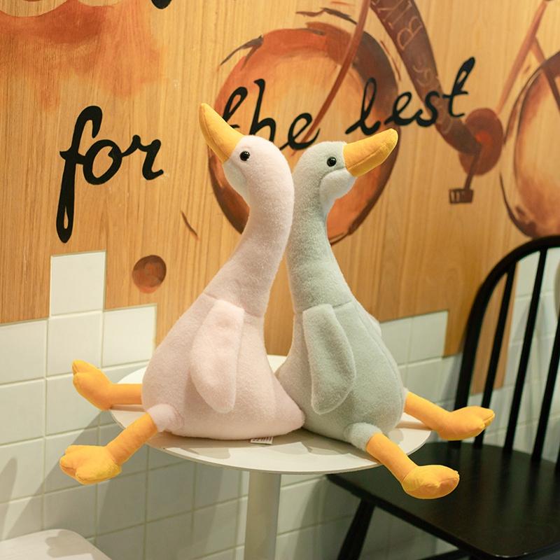 32-90Cm Cute Duck Plush Toy Stuffed Animal Big Goose Dolls Large Soft Sleeping Hug Pillow Girl Xmas Birthday Gift