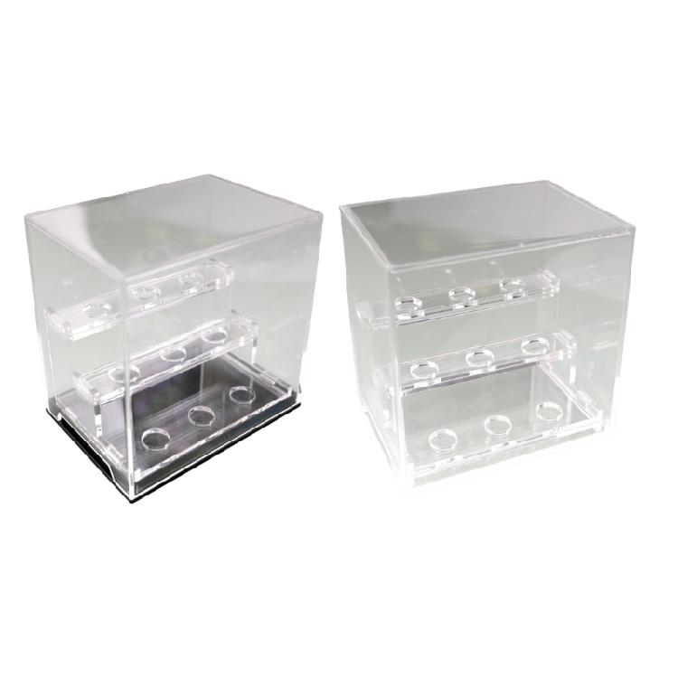 Practical Acrylic Storage Box Sturdy Acrylic Crystal Holder For Safe Display Of Valuable Stones In Various Settings