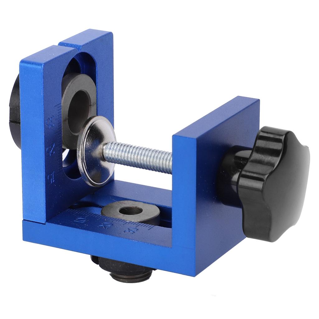 Wood Dowel Hole Drilling Drill Bit Kit Punch Positioner Tool for Woodworking Carpentry