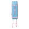 Trousse scolaire polyvalente - safta - 37 outils inclus - 12,5x5,5x19,5 cm - Bleu ciel - Polyester recyclé