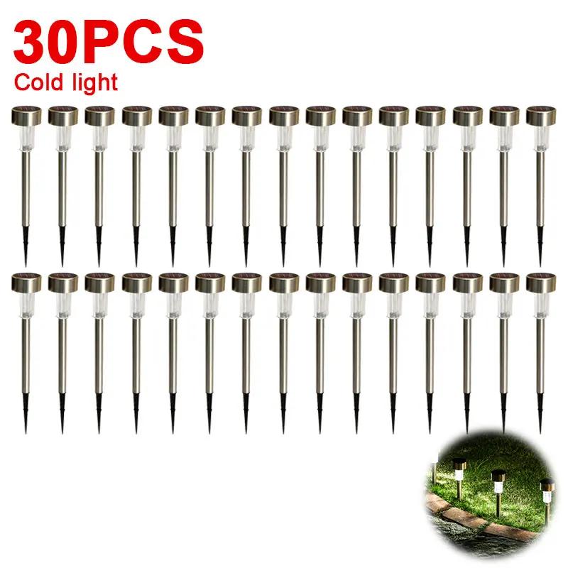 Solar Outdoor Lights Lampa ogrodowa Zasilany energią słoneczną Wodoodporna ścieżka krajobrazowa Outdoor na podwórko Trawnik Patio Dekoracyjne