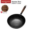 Zijin He's Handmade Uncoated Iron Wok