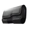 Sacoche de taille universelle en cuir pour 13 Pro Max/XR avec clip de ceinture et support de téléphone, Convient pour 7/8.