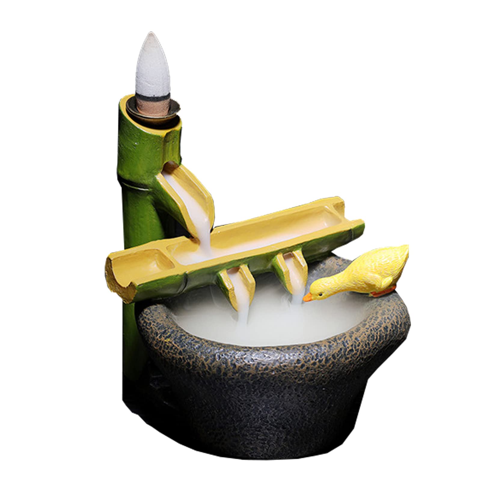 

PIENSE Incense Holder, Incense Burner, Interior Decor, Cone-Type, Backflow Incense, with Tray, for Backflow Incense, Incense Burner, and Incense