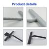 Bathroom Shower Squeegee Household Glass Wiper Window Mirror Silicone Scraper Shower Doors Hanging Squeegee Holder Cleaning Tool