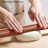 daily25cm Wooden Rolling Pin Fondant Cake Tool Nonstick Dough Roller for Pastry Baking Pizza Pie Baking Kitchen Use
