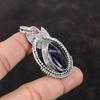 Chevron Amethyst Pendant Handmade Boho Style Jewelry 925 Sterling Silver Pendant Original Gemstone Jewelry Gift For Bridal Wonderful Pendant