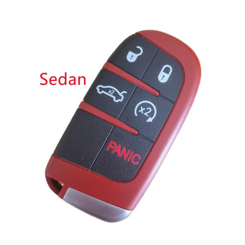 Coque de clé intelligente à 5 boutons pour Scat Pack/392/DAYTONA/HEMI/Challenger/VIPER/Hellcat SRT/Redeye/Demon 170/RT FCC M3N-40821302