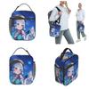 Kamisato Ayaka Thermal Insulated Lunch Bag for School Genshin Impact Portable Bag for Lunch Cooler Thermal Food Box