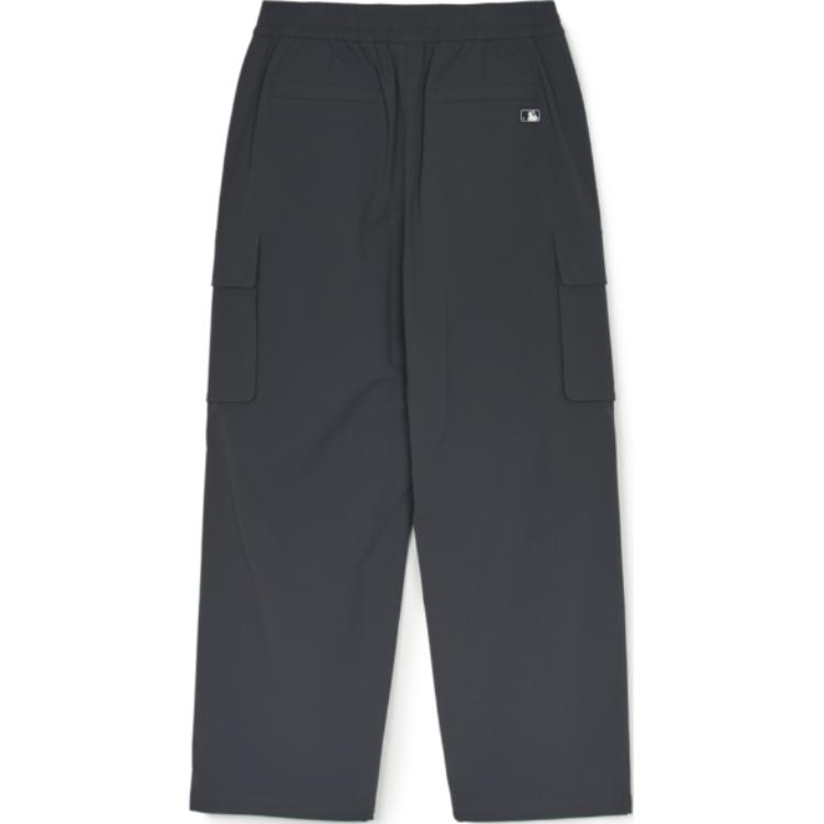MLB New York Yankees Soft Comfortable Versatile Straight Leg Work Pants Men Bottoms Dark-Gray 3LWPB0746-50CGS
