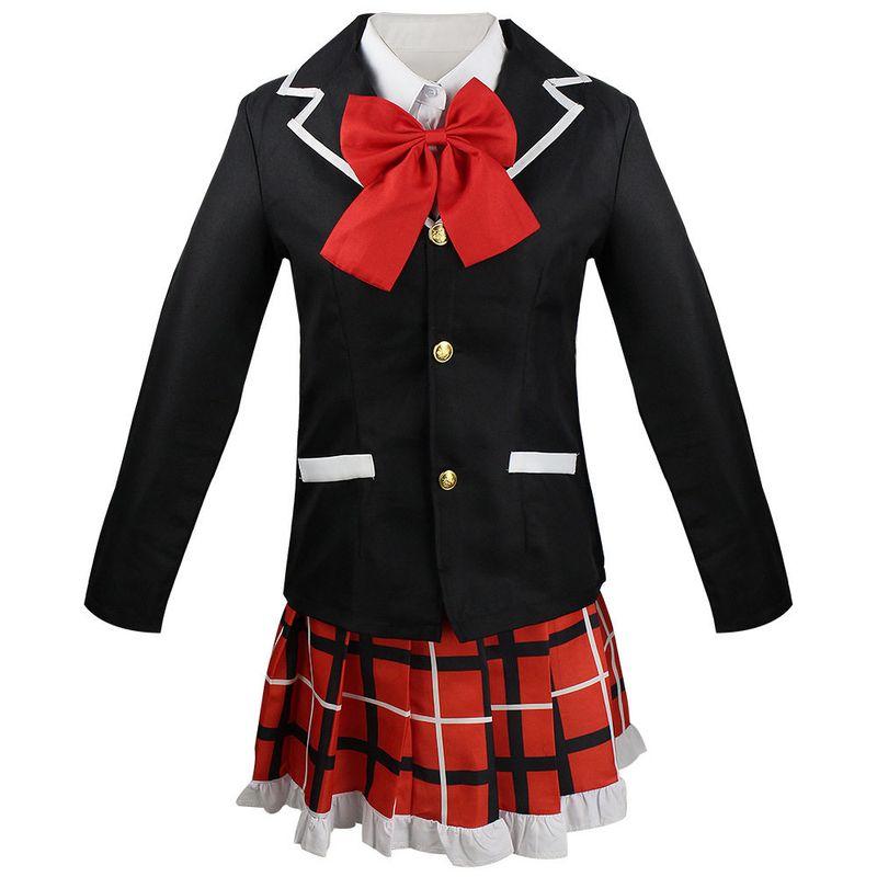 Chunibyo Also Wants to Fall in Love Cosplay Anime Costume Female Rikka Takanashi Cosplay Outfit Set in Stock