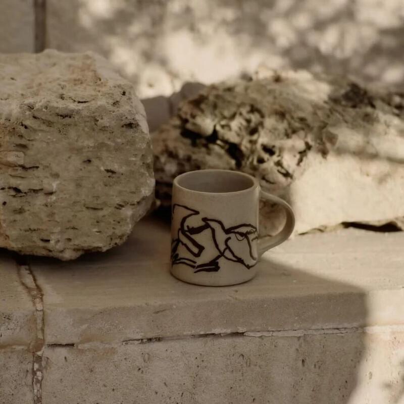 ferm LIVING Vuelo Stoneware Mug
