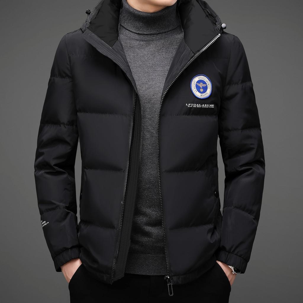 Down Casual Lightweight Down Popular Solid and Warm for and 4XL FSD.WG Men's Jacket, Coat, Jacket, Outerwear, Color, Commuting, Warm, Thick,