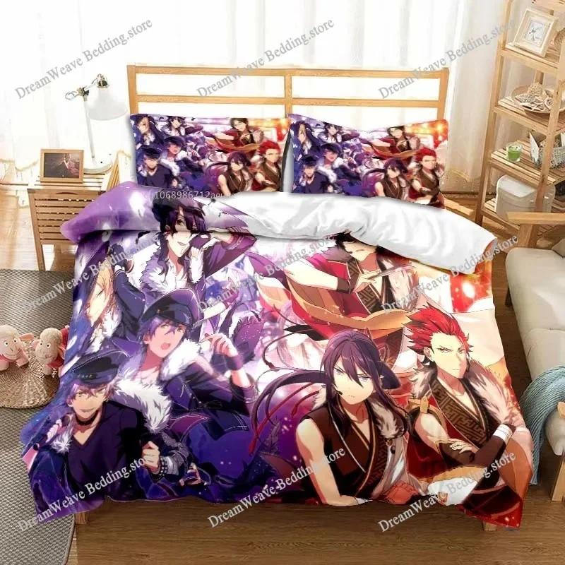 New Anime Rock Band Ensemble Stars All Season Twin Bedding Set Comforter Set Bed Duvet Cover Double King Comforter Cover963