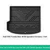 Set TPE Trunk Mats Backrest Protector For 2025 BYD Sea Lion 06 DM-i/EV Waterproof Anti-Scratch Wear Resistant Interior Parts