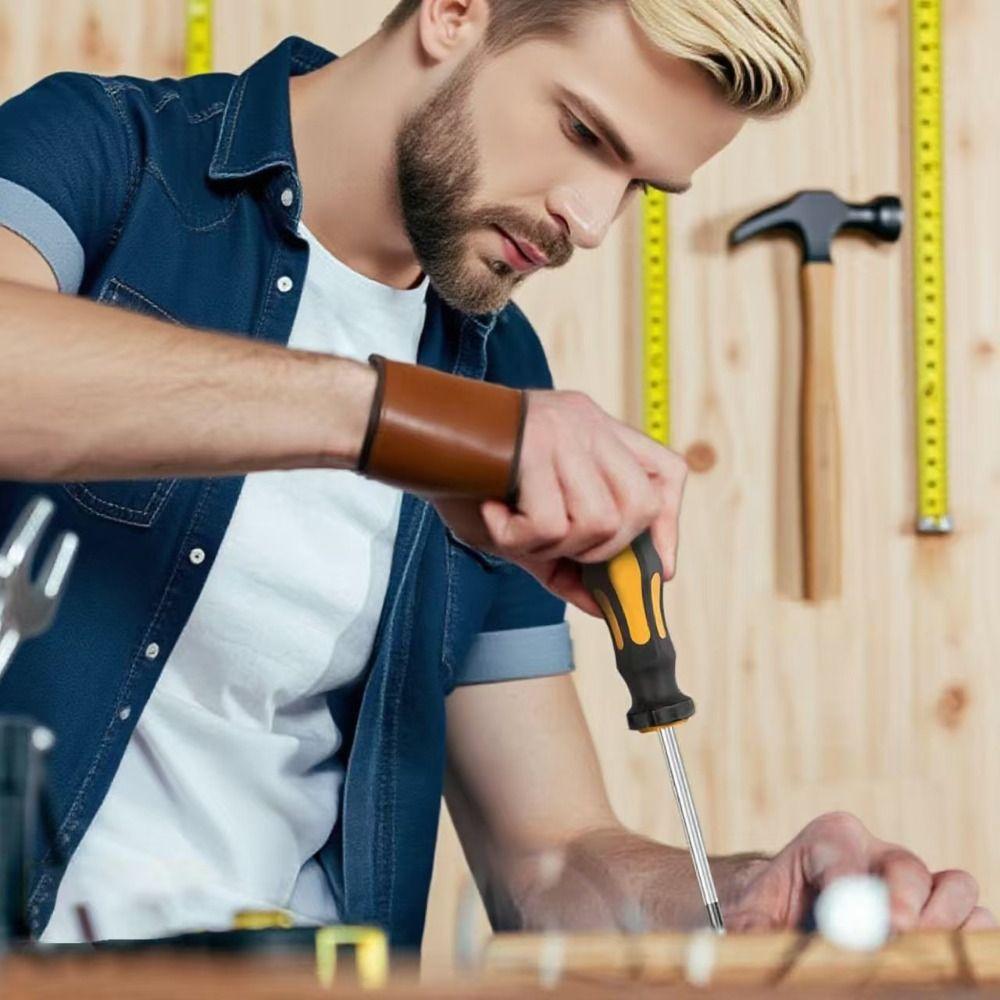 Yellow Screwdriver Set Magnetic Tips Tool Kit Household Tool Kit for 11/12pcs/bucket Home Repairs