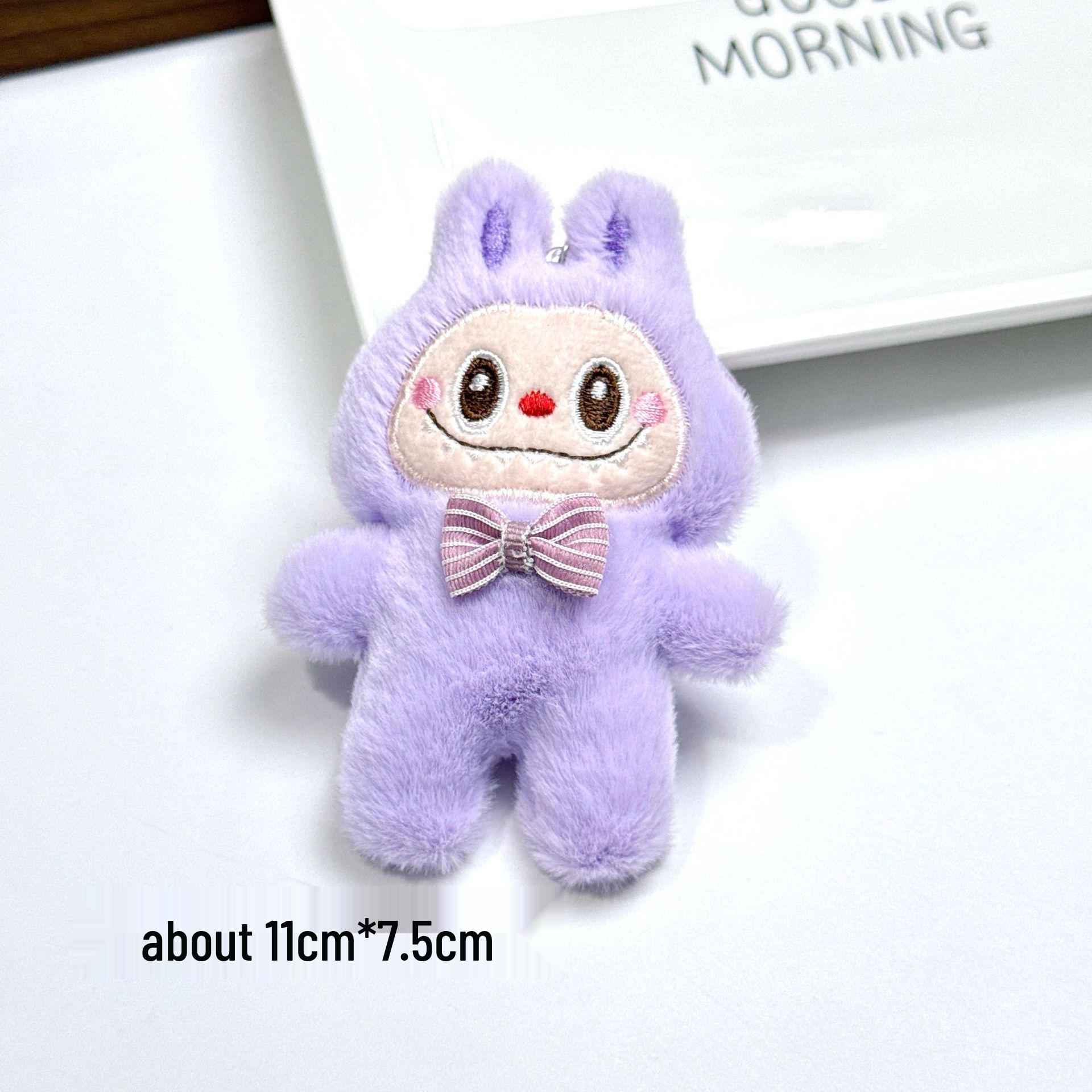 

Милый мультяшный плюшевый брелок-кукла Лабубу - Идеальный аксессуар для сумок, одежды, обуви и носков Colorful Keychain