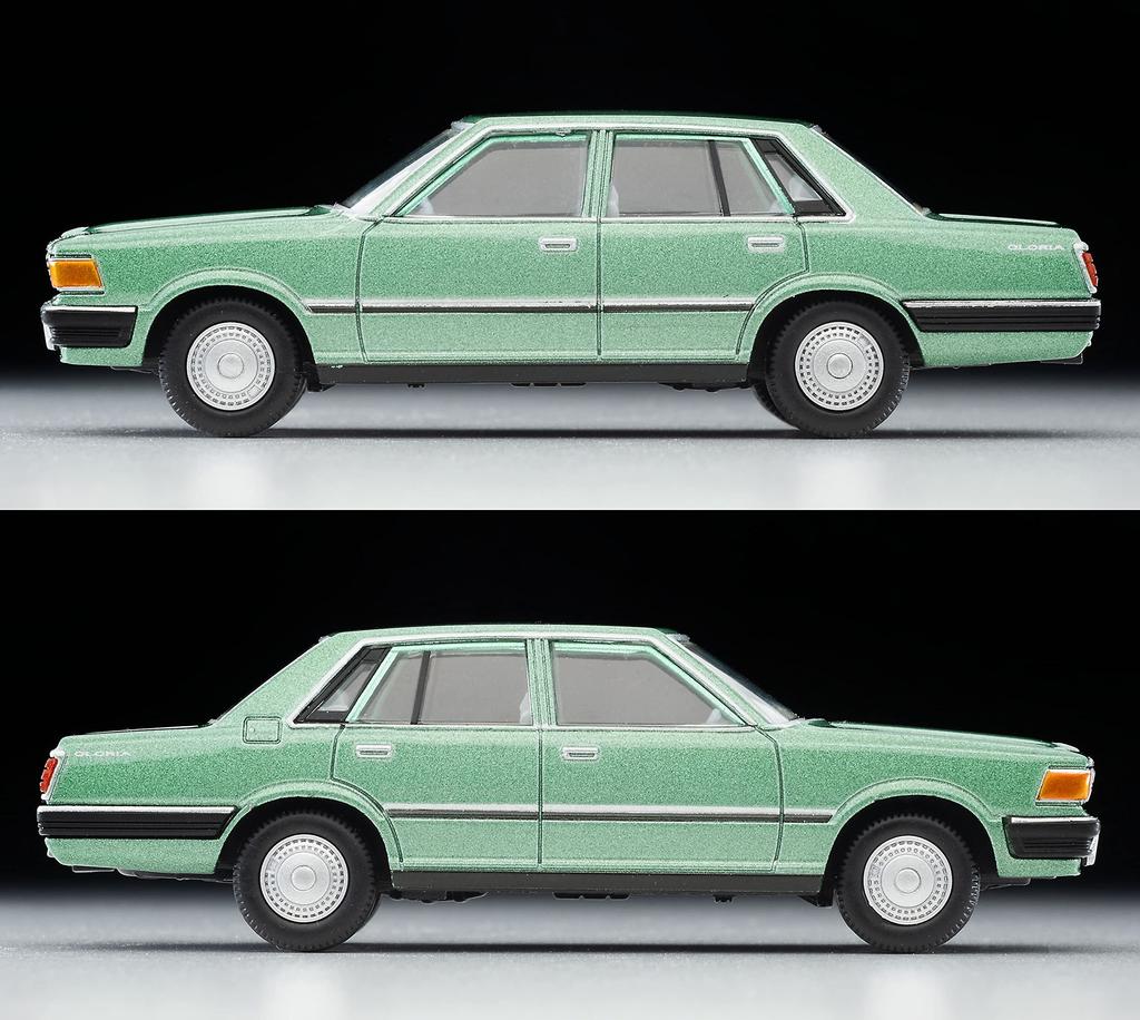Tomica Limited Vintage Neo Nissan Gloria Sedan 200E GL Green 79 Year Finished Product 1/64 LV-N286a