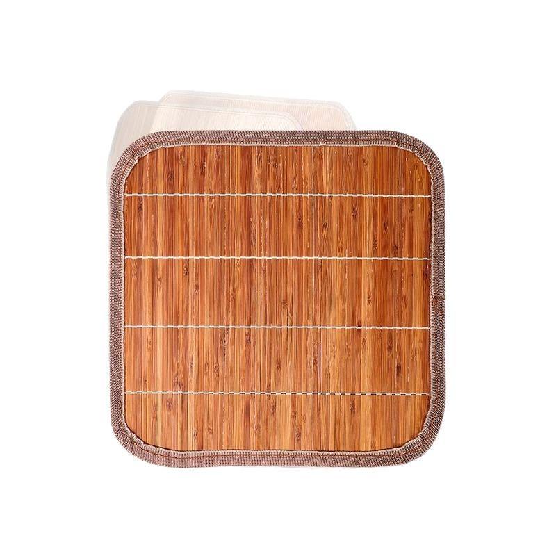 Summer Breathable Bamboo Seat Cushion for Office, Sofa, or Car