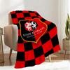 Stade Football Club Crest Blanket Lightweight Ideal Bedding Blanket Perfect for Travel, Camping, Living Rooms, Offices, Sofas, Fan Christmas Gift
