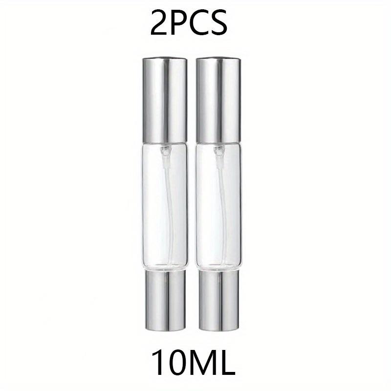 

2pcs 0.34oz Dual-Use Perfume Spray Bottles with Rollers | Portable Fragrance Dispenser | Refillable Spray Bottle