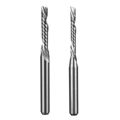 20PCS 3.175mm Shank Single Grooves Milling Cutter 2mm/2.5mm Diameter Routers Bit Engraving Tool for Metalworking